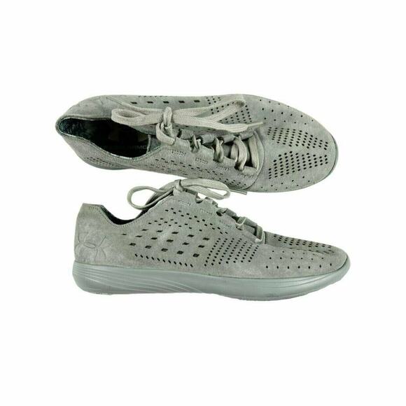 Under Armour Women's Street Precision Low Luxe Steel Gray Shoes 8 - Picture 1 of 9